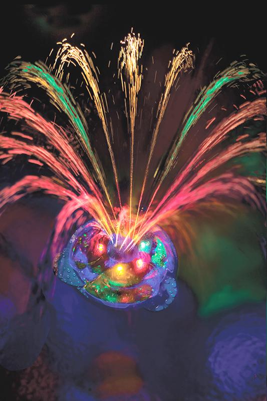 Game 3567 Underwater Light Show and Fountain Swimming